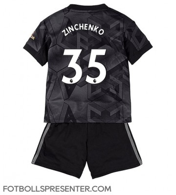 Arsenal Oleksandr Zinchenko #35 Bortatröja Barn 2022-23 Kortärmad (+ korta byxor)